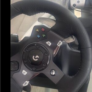 Logitech G Black Leather Racing Wheel - box not included